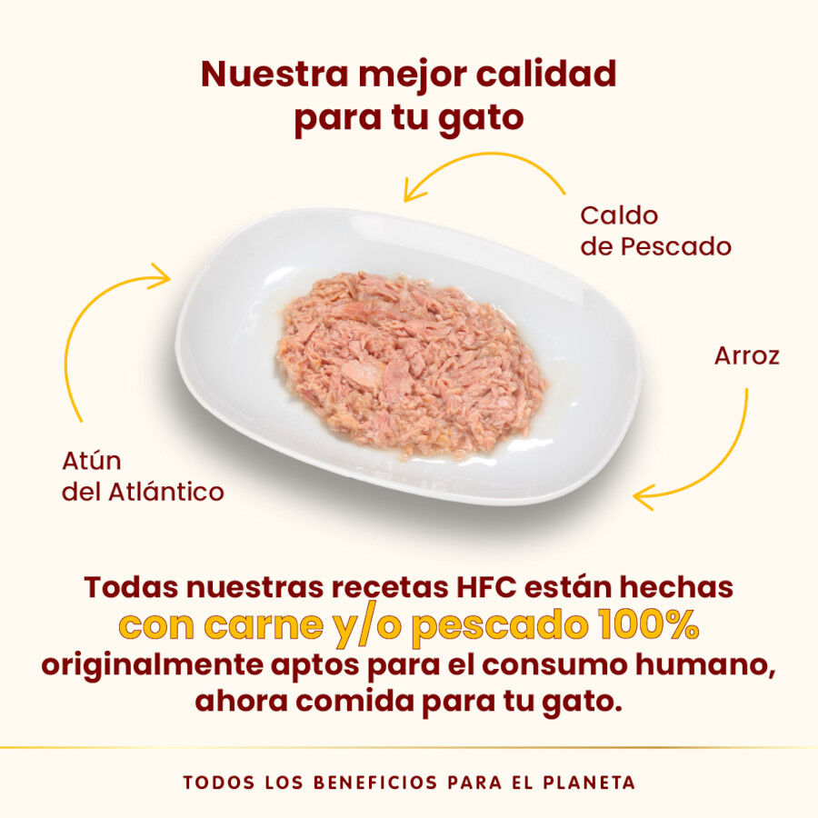 70 g Almo Nature HFC Atum do Atl&acirc;ntico em lata para gatos, , large Imagem n&uacute;mero 3