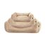 Leeby Alcofa com Capa Amovível Bege para cães, , large Indicador imagem número 3