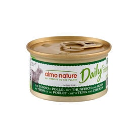Almo Nature Daily Mousse Atum e Frango lata para gatos