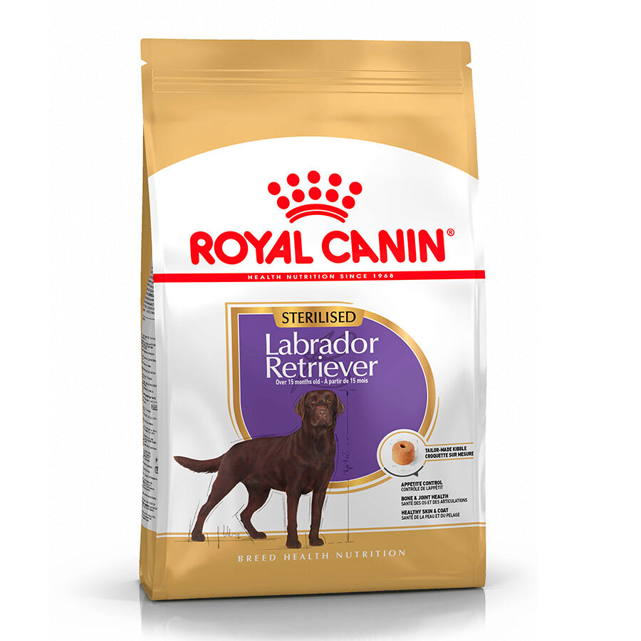 12 kg Royal Canin Adult Labrador Sterilised ra&ccedil;&atilde;o para c&atilde;es, , large Imagem n&uacute;mero 1