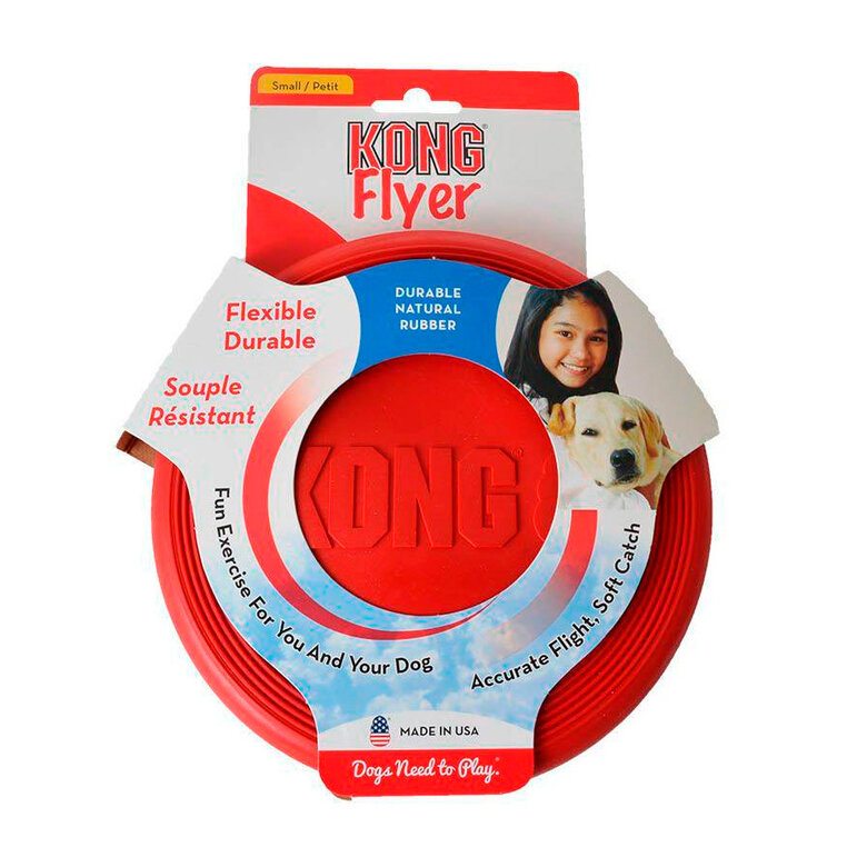 Kong Flyer Frisbee para cães,  Imagem número 2 Kong Flyer Frisbee para cães, , large Imagem número 2