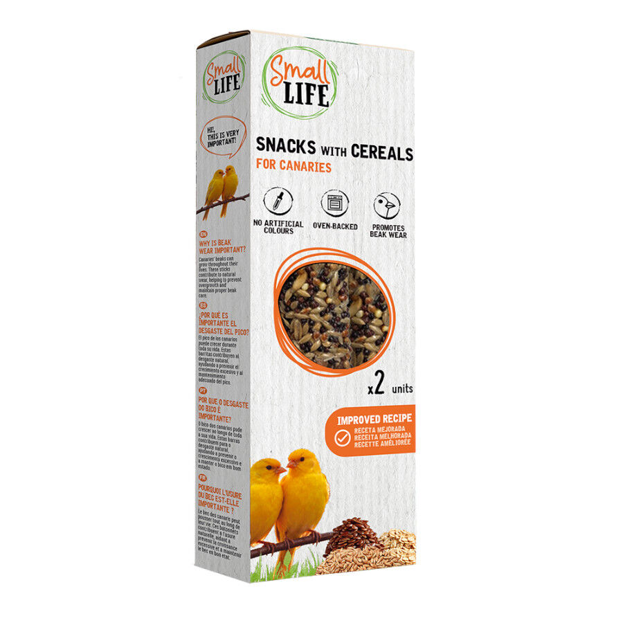 2 barritas Small Life Barritas Snack com Cereais para can&aacute;rios, , large Imagem n&uacute;mero 1