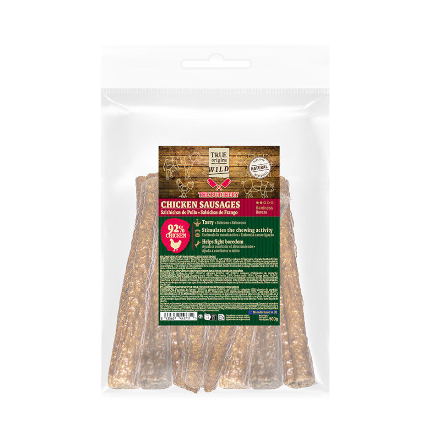 True Origins Salsichas de Frango Snack para c&atilde;es, , large Imagem n&uacute;mero 2