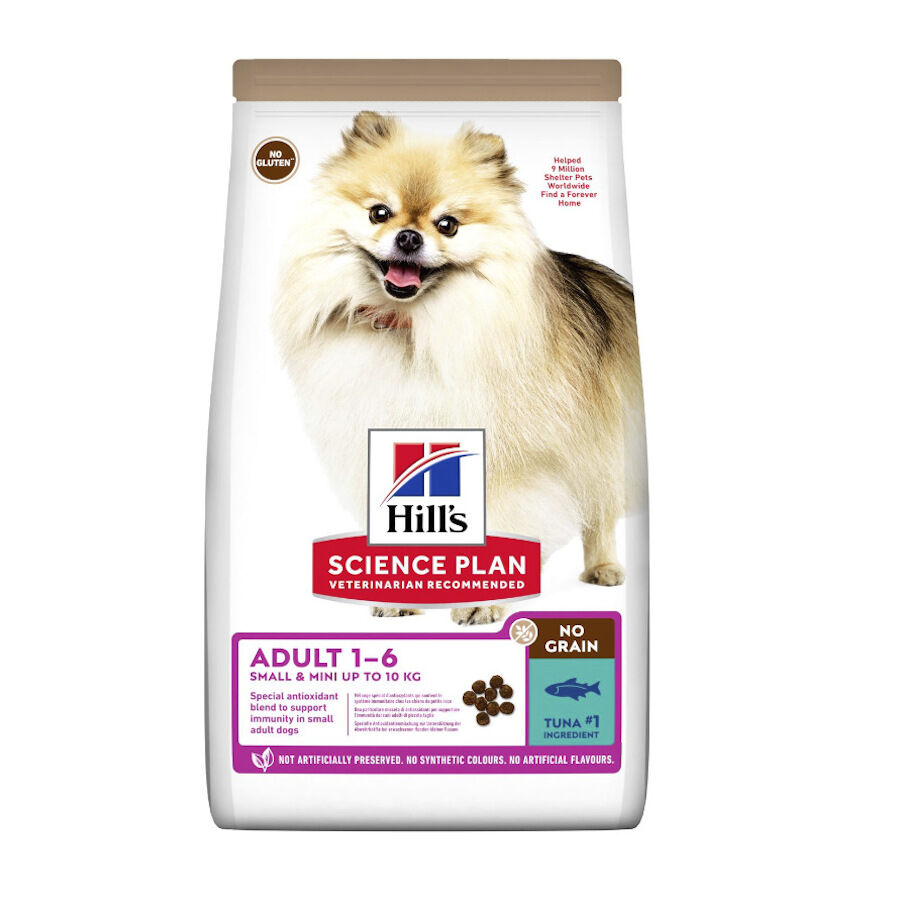1.5 kg Hill's Science Plan Small & Mini Adult Ra&ccedil;&atilde;o de atum para c&atilde;es, , large Imagem n&uacute;mero 1