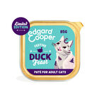 Edgard & Cooper Festive Pato em Patê terrina para gatos , , large image number null