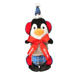 Flamingo Natal Pinguim e Osso de peluche para cães
