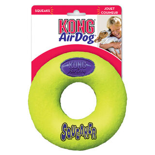Kong Air Dog Squeaker Donut brinquedo para cães