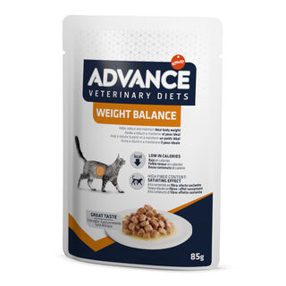 Advance Veterinary Diets Controlo de Peso Saqueta para gatos