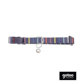 Gotoo Coleira nylon colorida para gatos