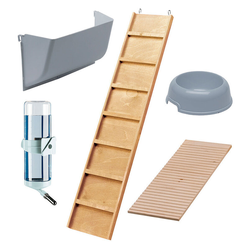 Ferplast Grand Lodge Coelheira de dois níveis,  Imagem número 10 Ferplast Grand Lodge Coelheira de dois níveis, , large Imagem número 10