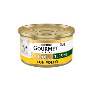 Gourmet Gold Terrine de Frango em lata para gatos