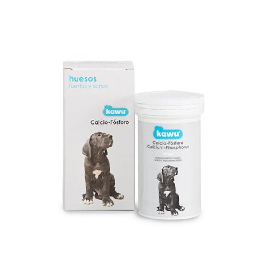 100 comprimidos &nbsp;Kawu Suplemento de c&aacute;lcio para c&atilde;es , , large Imagem n&uacute;mero 1