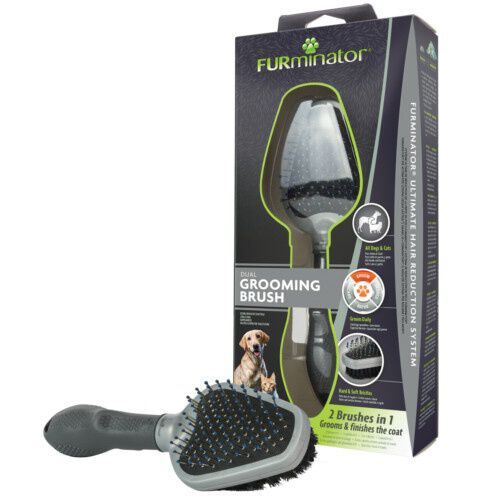 Furminator cepillo doble para perros Imagem n&uacute;mero 1