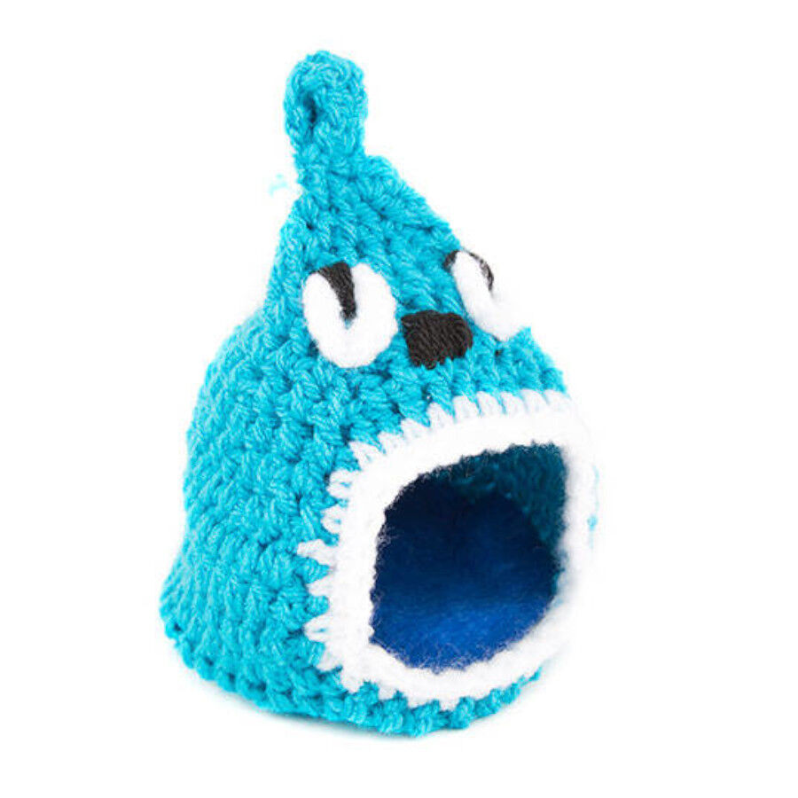 TK-Pet Cama Ninho de L&atilde; Azul para agapornis, , large Imagem n&uacute;mero 1