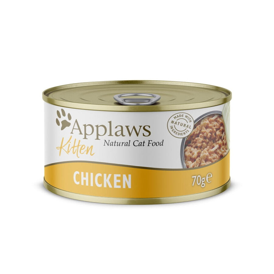 70 g Applaws Kitten Guisado de Frango lata para gatos  , , large Imagem n&uacute;mero 3