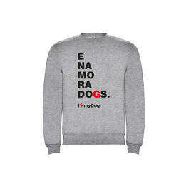 Outech I Love My Dog Camisola Cinzenta com estampado