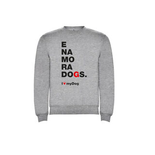 Outech I Love My Dog Camisola Cinzenta com estampado