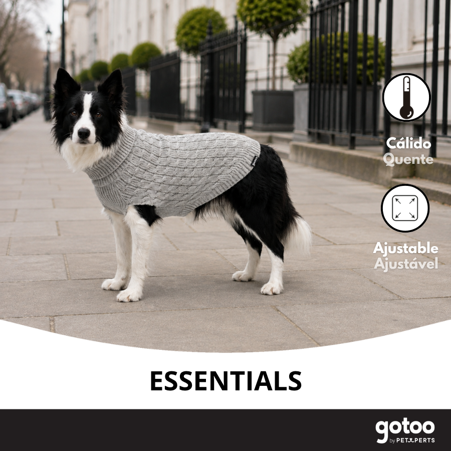 Gotoo Camisola de Malha Cinzenta para c&atilde;es, , large Imagem n&uacute;mero 6