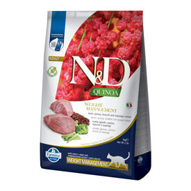 Farmina N&D Weight Control Ração de quinoa e cordeiro para gatos