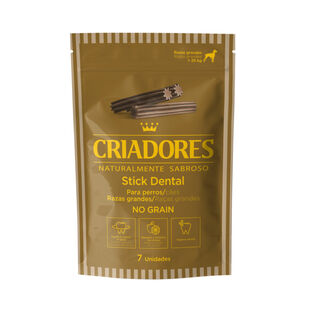 Criadores Snacks Dentários Grain Free para cães de raça grande