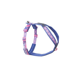 Non-stop Dogwear Peitoral Roxo e Rosa para c&atilde;es