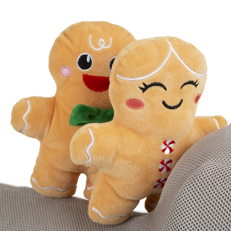 Wonder Christmas Boneco de Gengibre peluche de Natal para cães - Pack 2,  Imagem número 2 Wonder Christmas Boneco de Gengibre peluche de Natal para cães - Pack 2, , large Imagem número 2
