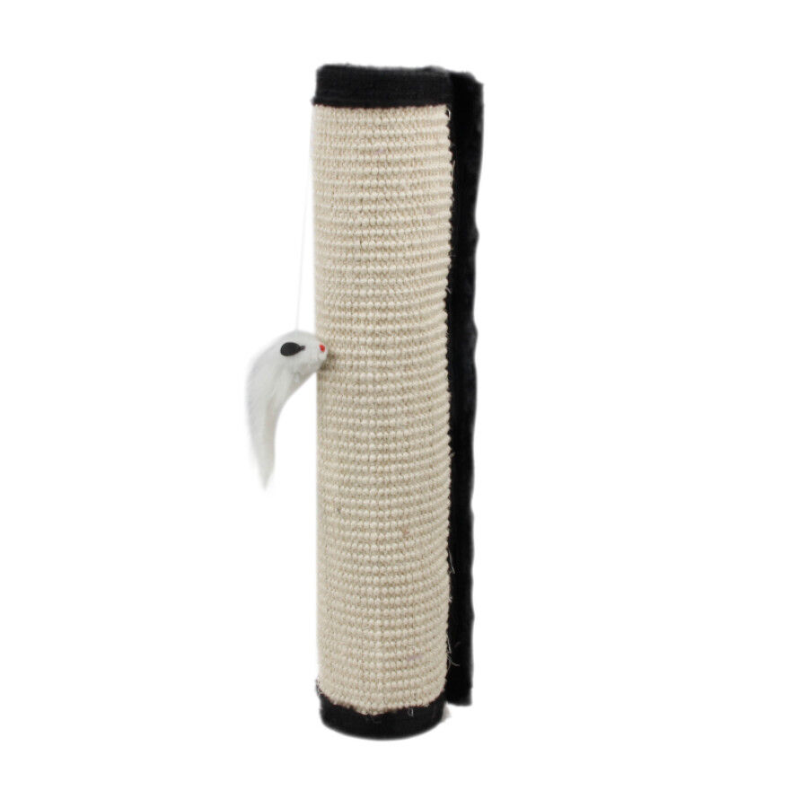 Leeby Tito arranhador para p&eacute; de mesa com brinquedo para gatos, , large Imagem n&uacute;mero 3