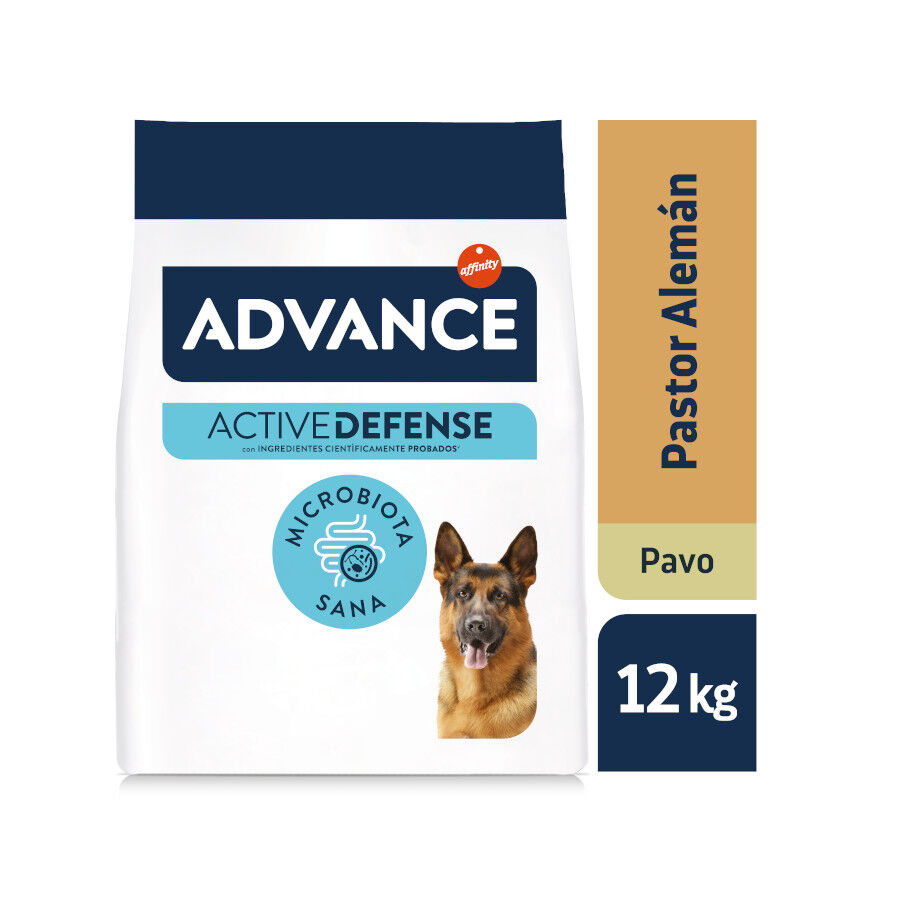 12 kg Advance Active Defense Pastor Alem&atilde;o Adult Aves ra&ccedil;&atilde;o para c&atilde;es, , large Imagem n&uacute;mero 2