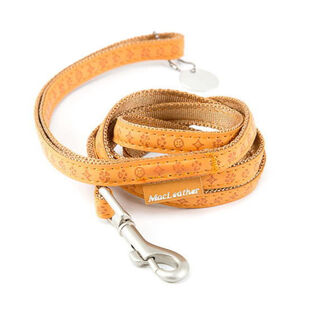 MacLeather Classic Trela Castanha para cães