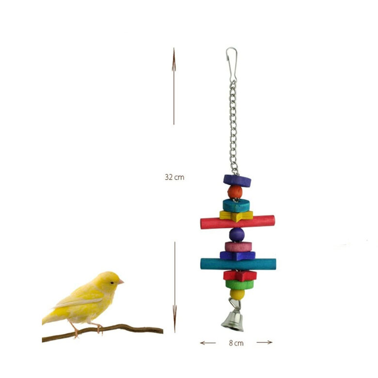 Brinquedo de madeira para papagaios Ferplast PA4094, , large image number null