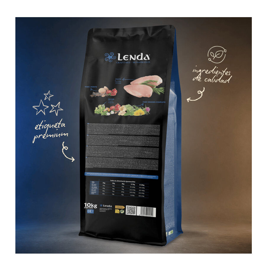 10 kg Lenda Grain Free Ra&ccedil;&atilde;o de Peru para c&atilde;es, , large Imagem n&uacute;mero 3