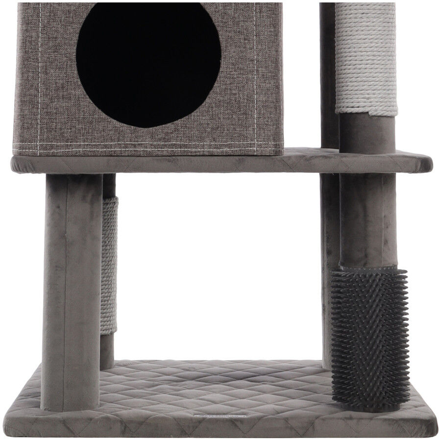 Flamingo &Aacute;rvore arranhador Aurora cinza para gatos, , large Imagem n&uacute;mero 2