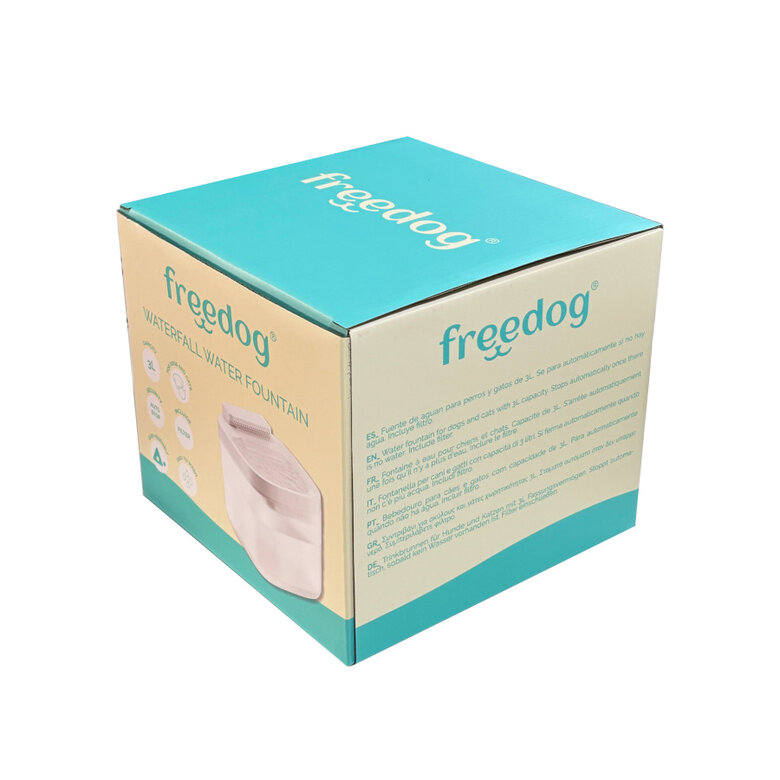 3 L Freedog Freeflow Fonte Automática branca para cães,  Imagem número 7 3 L Freedog Freeflow Fonte Automática branca para cães, , large Imagem número 7
