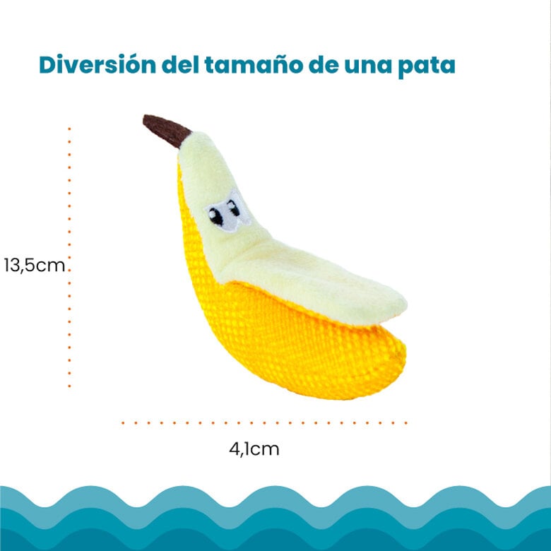 Catstages Dental Peluche Banana para gatos,  Imagem número 5 Catstages Dental Peluche Banana para gatos, , large Imagem número 5