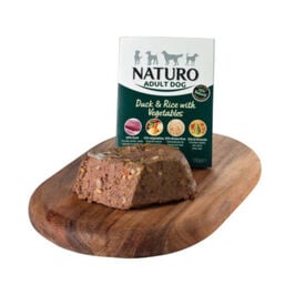 Naturo Adult pato com arroz e vegetais terrina para cães