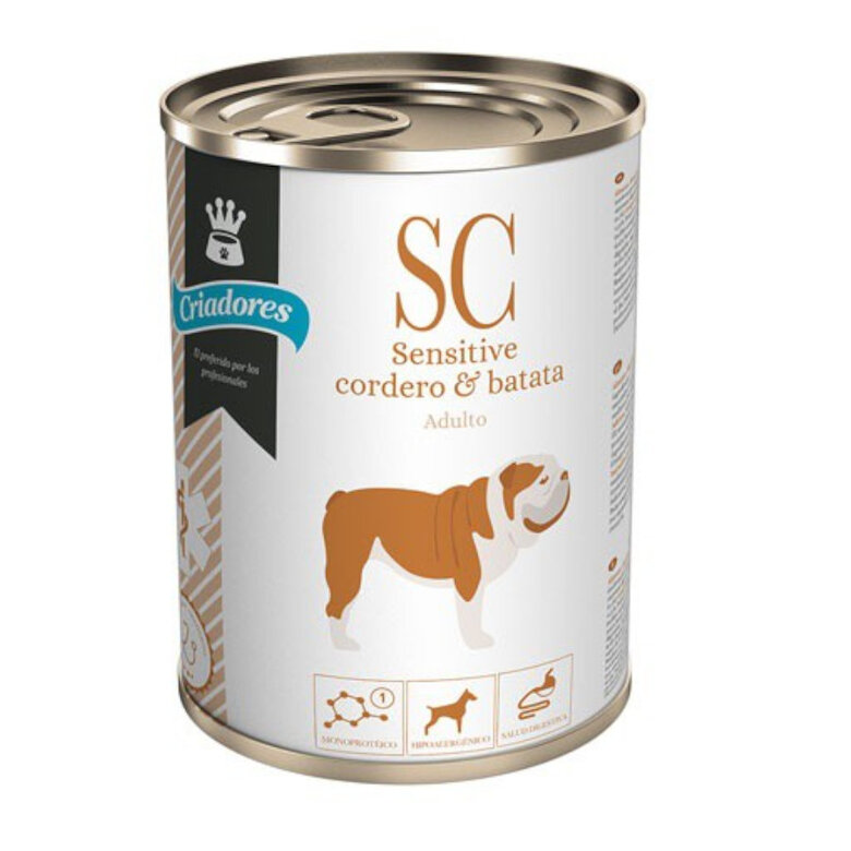 Criadores Adulto Sensitive Cordeiro e Batata-doce lata para cães, , large image number null