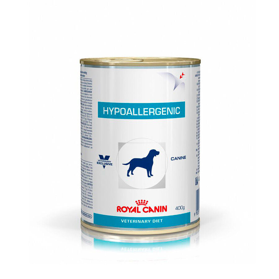 400 g Royal Canin Veterinary Diet Hypoallergenic lata para c&atilde;es, , large Imagem n&uacute;mero 2