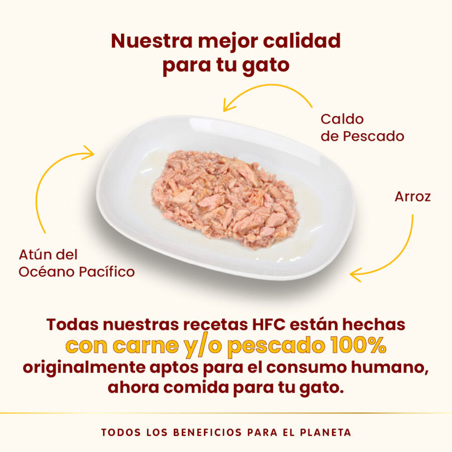 70 g Almo Nature HFC Atum do Pac&iacute;fico lata para gatos , , large Imagem n&uacute;mero 3