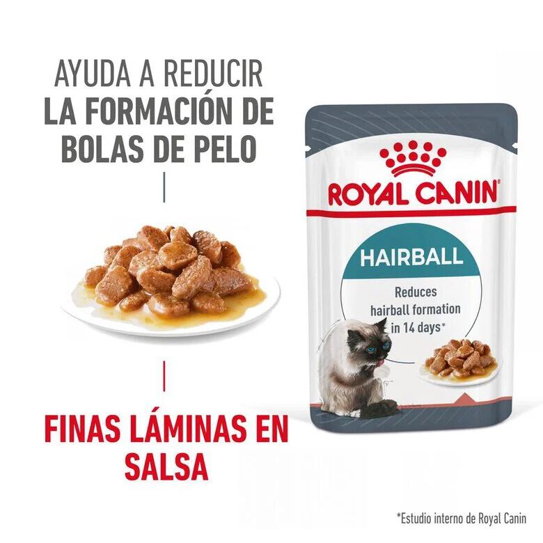 85 g Royal Canin Hairball alimento h&uacute;mido em molho saquetas para gatos, , large Imagem n&uacute;mero 8