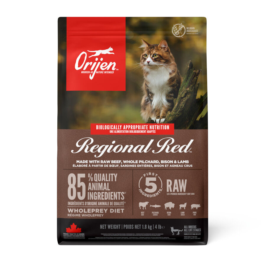 5.4 kg Orijen Regional Red ra&ccedil;&atilde;o para gatos, , large Imagem n&uacute;mero 1