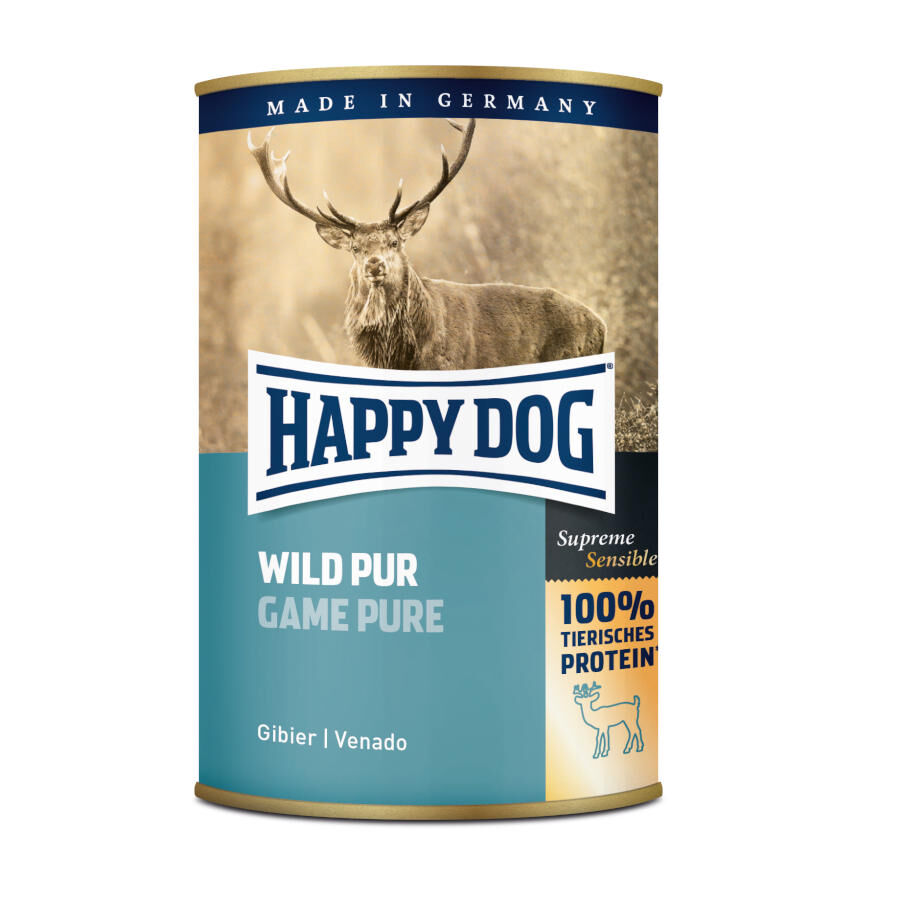 400 g Happy Dog Pure Veado em pat&ecirc; lata , , large Imagem n&uacute;mero 2