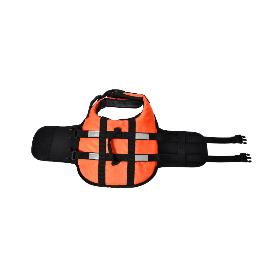 TK-Pet Colete Salva-vidas Laranja para c&atilde;es, , large Imagem n&uacute;mero 4