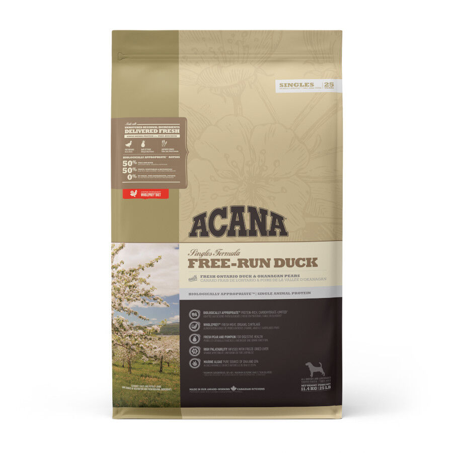 Acana Free-Run Pato Ra&ccedil;&atilde;o para c&atilde;es, , large Imagem n&uacute;mero 2