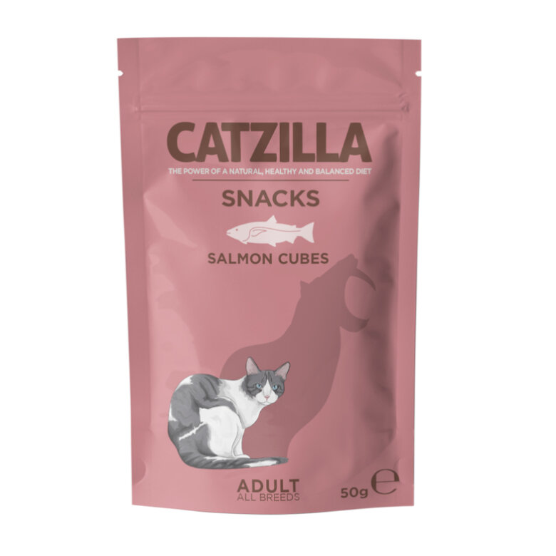 Catzilla Snacks Piccolinis de Salmão para gatos, , large image number null