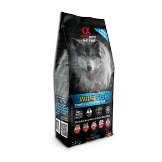 Alpha Spirit Wild Fish ração semi-húmida para cães