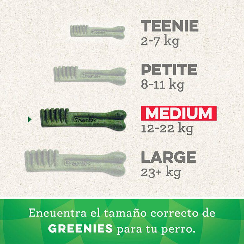 6 sticks Greenies Snacks Dent&aacute;rios 100% Natural Grain Free para c&atilde;es m&eacute;dios, , large Imagem n&uacute;mero 2