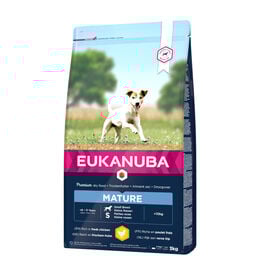 Eukanuba Mature&Senior S ração para cães pequenos