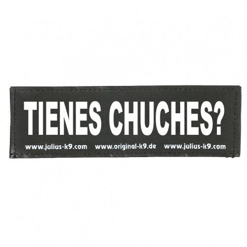 Julius K9 Tienes chuches? etiqueta arn&eacute;s perros Imagem n&uacute;mero 1