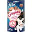 45 g Felix Biscoitos Crispies Salmão e Truta para gatos, , large Indicador imagem número 1