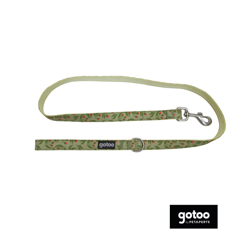 Gotoo Trela estampada floral para cães,  Imagem número 2 Gotoo Trela estampada floral para cães, , large Imagem número 2